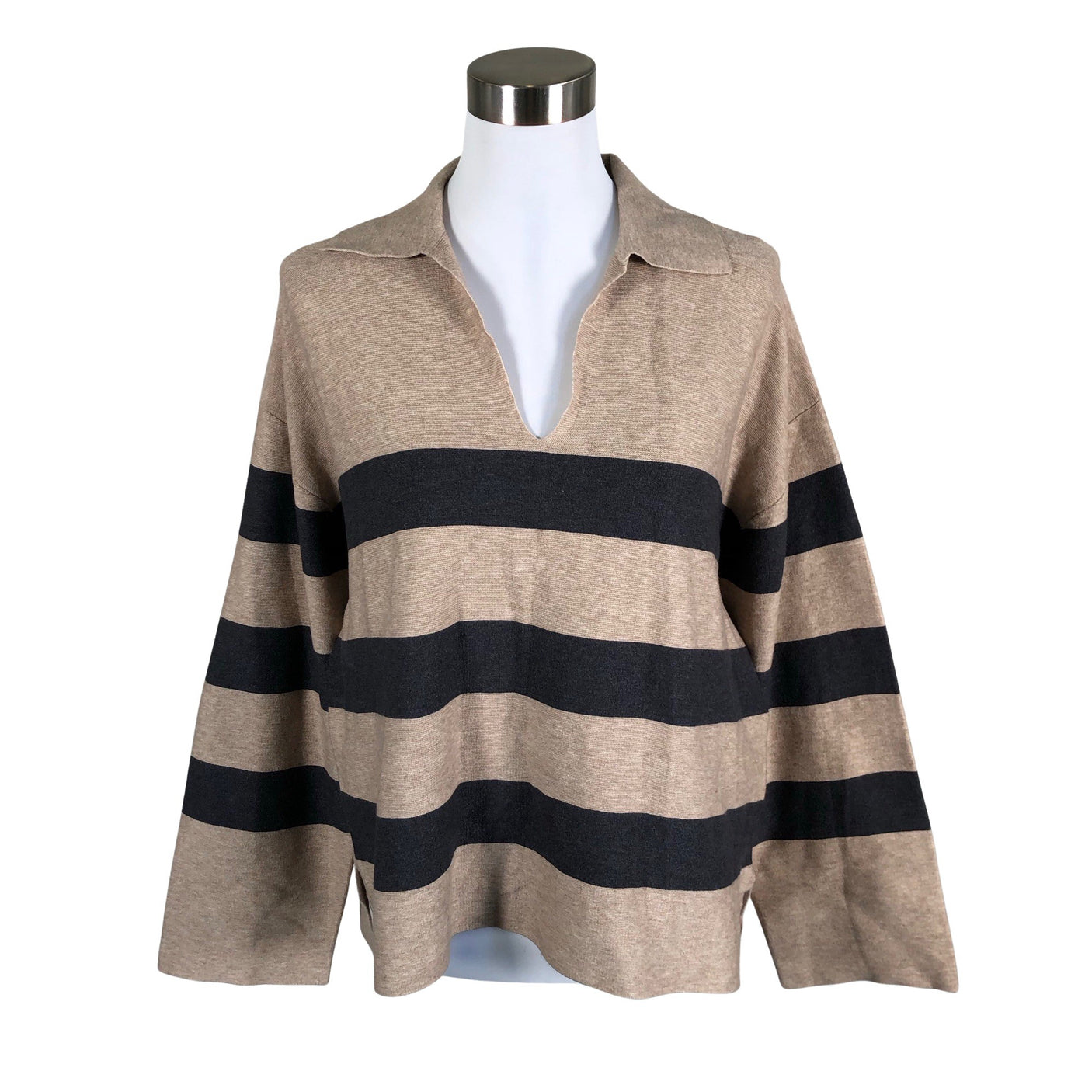 Naisten Tom Tailor - Neulepaita, koko 40 - Beige (1)