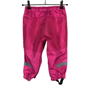 Tyttöjen Villervalla - Välikausihousut, koko 86 - 92 - Pinkki (2)