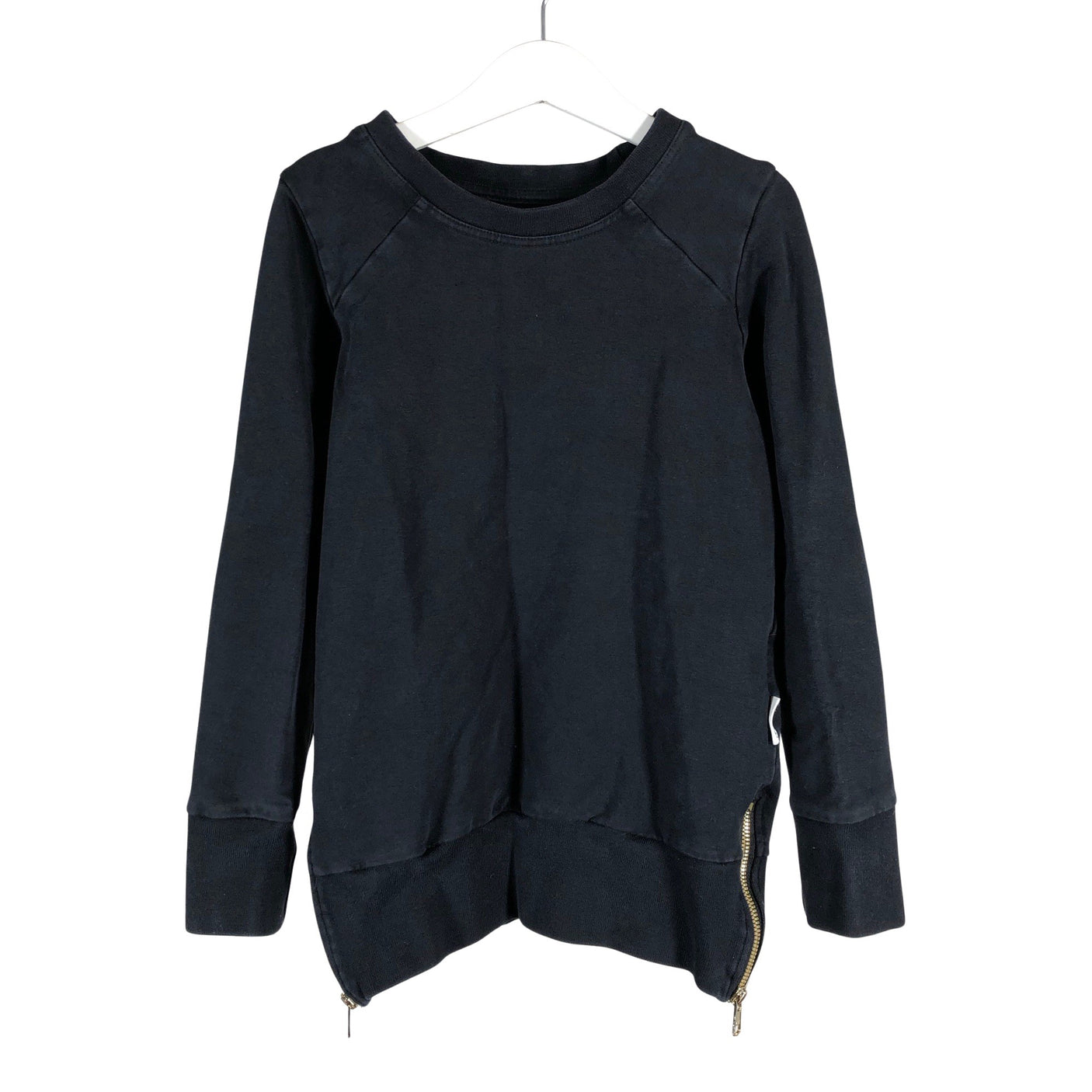 Tyttöjen Gugguu - Collegepaita, koko 122 - 128 - Musta (1)