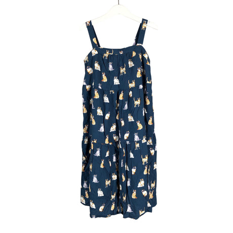 Tyttöjen Uniqlo - Kangasmekko, koko 134 - 140 - Sininen ()