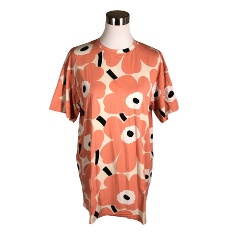 Naisten Marimekko - T-paita, koko 38 - Beige ()