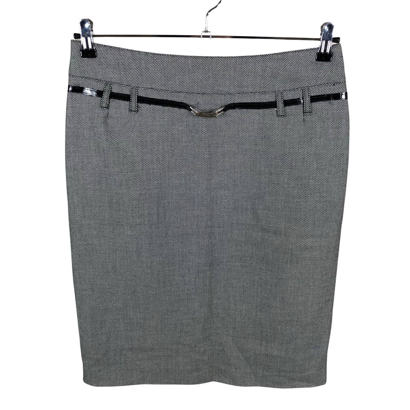 Naisten Global - Suora hame, koko 38 - Harmaa (1)