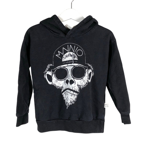Unisex Mainio - Huppari, koko 98 - 104 - Musta ()