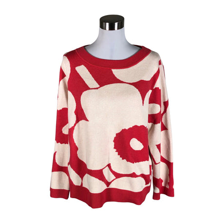 Naisten Marimekko - Neulepaita, koko 38 - Punainen ()