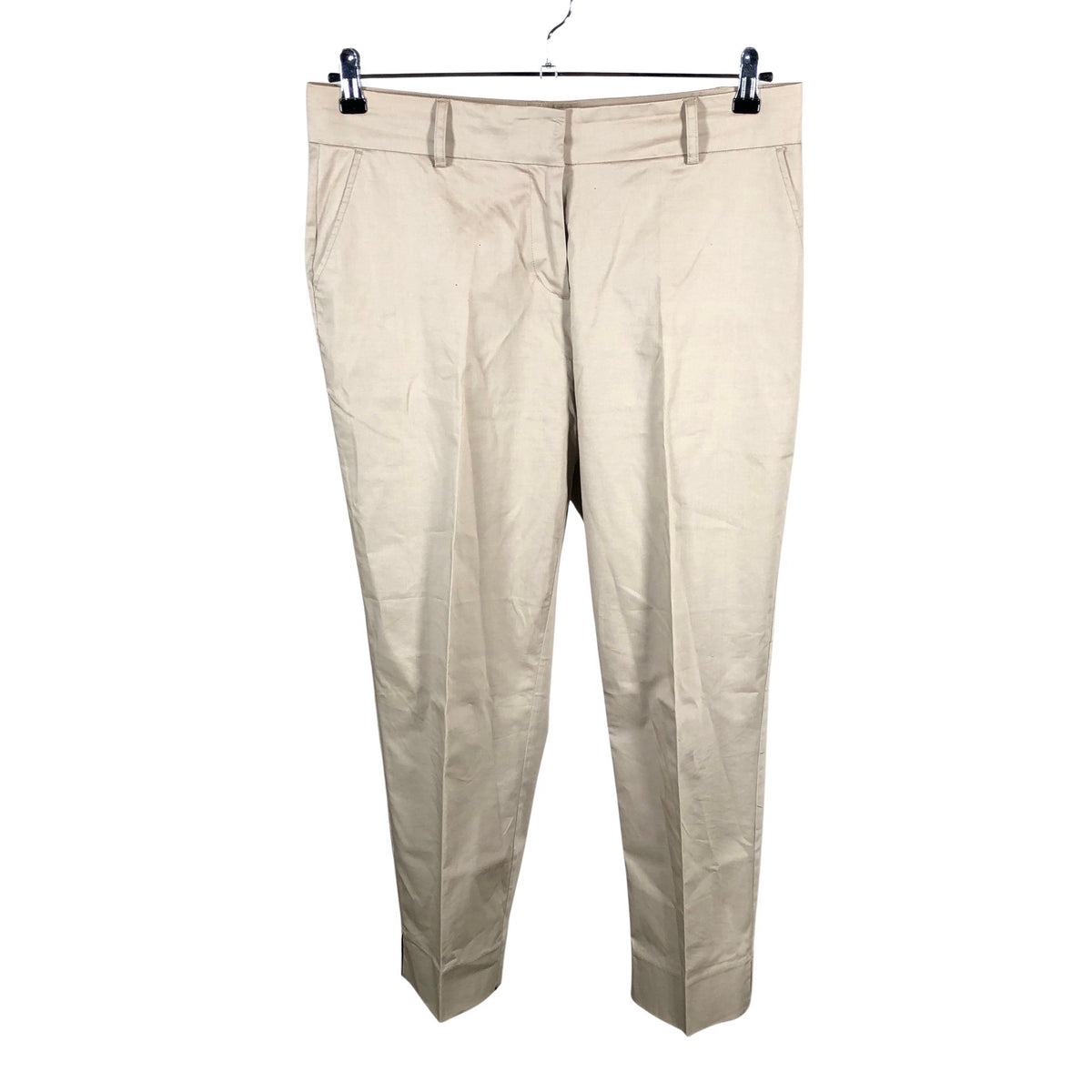Naisten Global - Suorat housut, koko 42 - Beige (1)