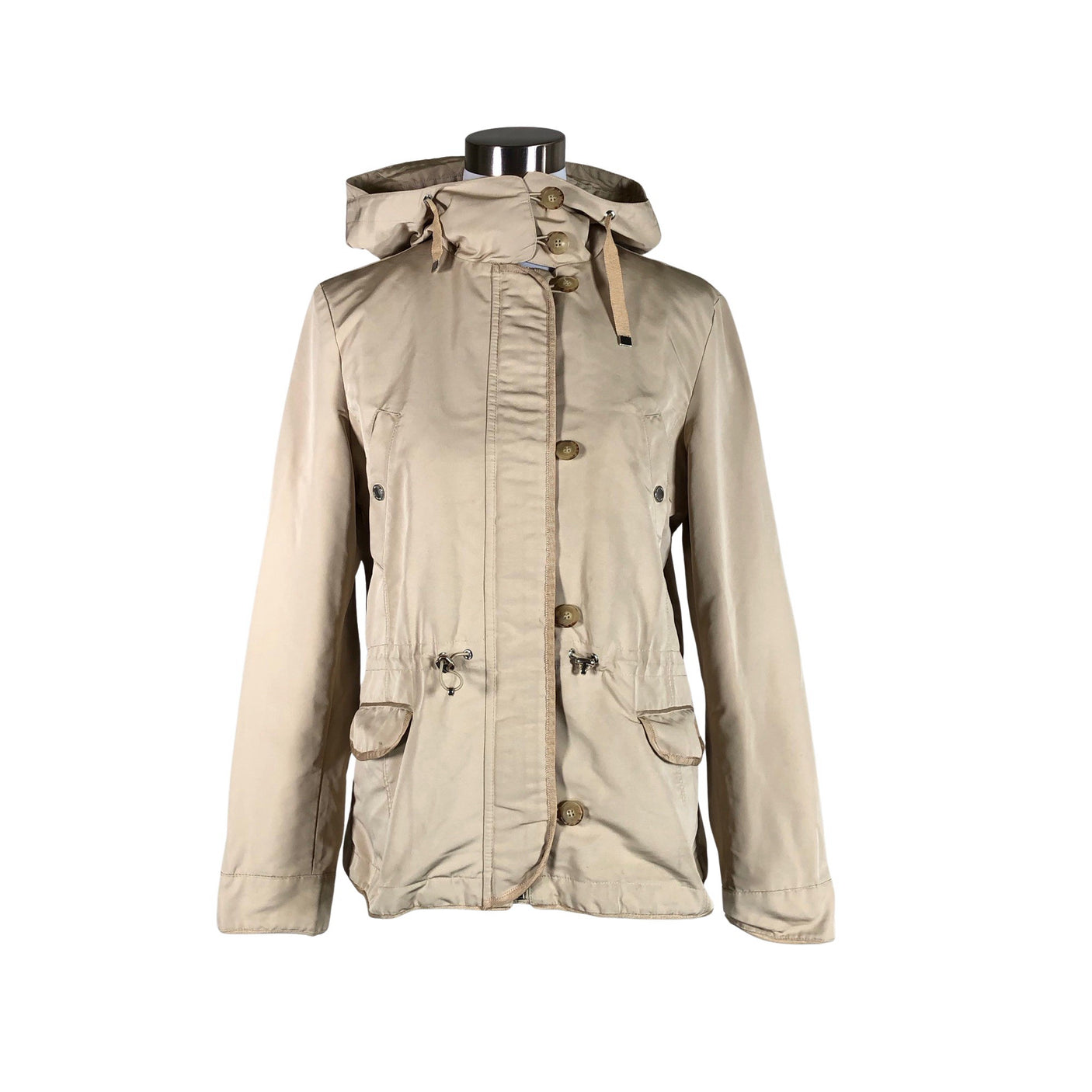 Naisten Massimo Dutti - Ulkoilutakki, koko 38 - Beige (1)