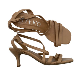 Naisten Rylko - Korolliset sandaalit, koko 39 - Beige (1)