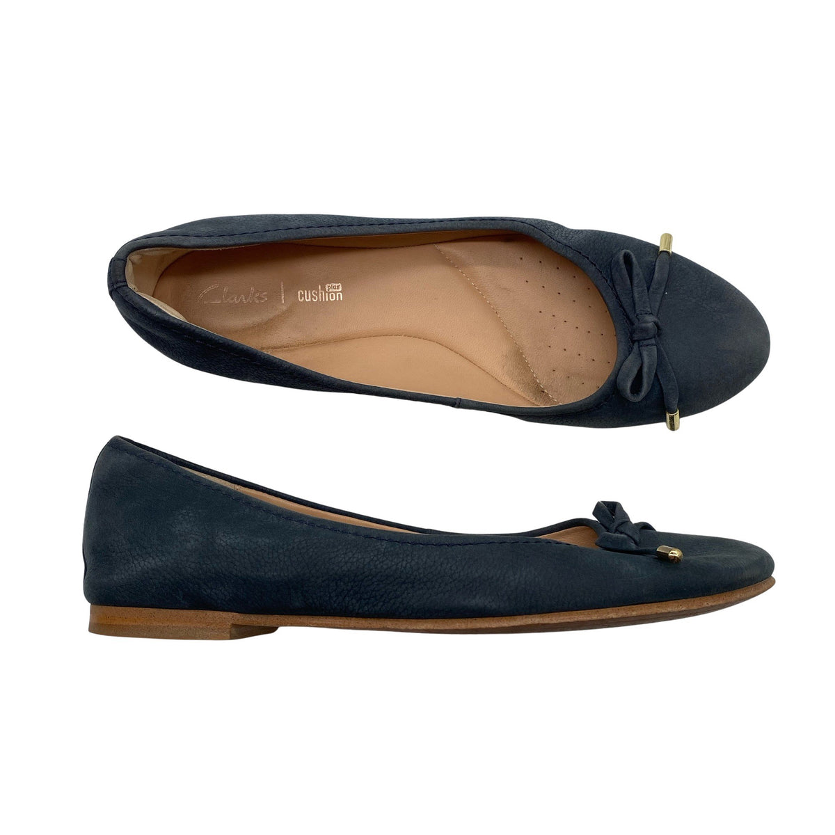 Naisten Clarks - Ballerinat, koko 39 - Sininen (1)