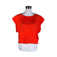 Naisten Reebok - T-paita, koko 38 - Oranssi ()