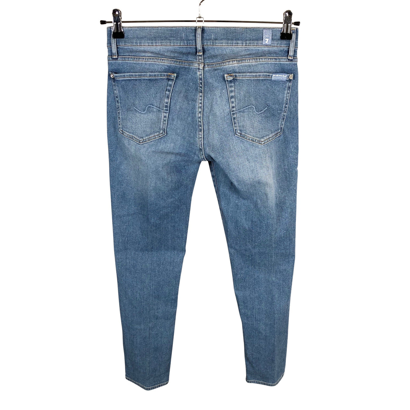 Naisten 7 for all mankind - Farkut, koko W28 - Vaaleansininen (2)