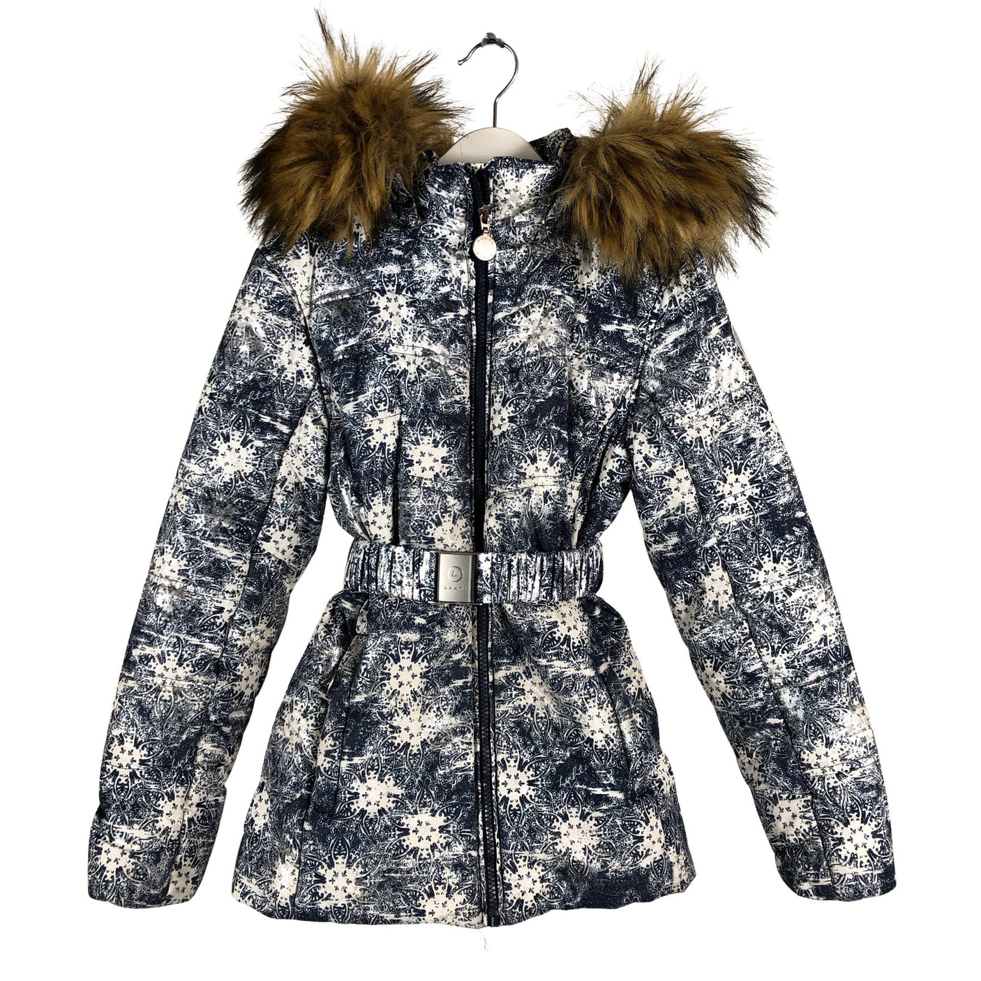 Tyttöjen Luhta - Toppatakki, koko 134 - 140 - Sininen (1)