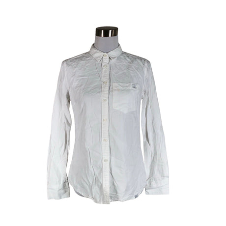 Naisten Superdry - Kauluspaita, koko 38 - Valkoinen ()
