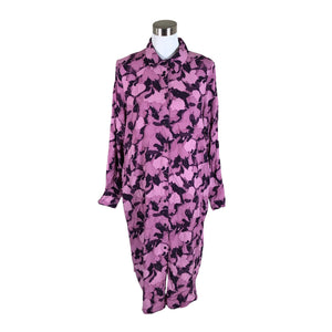 Naisten Noom - Sifonkimekko, koko 36 - Violetti (1)