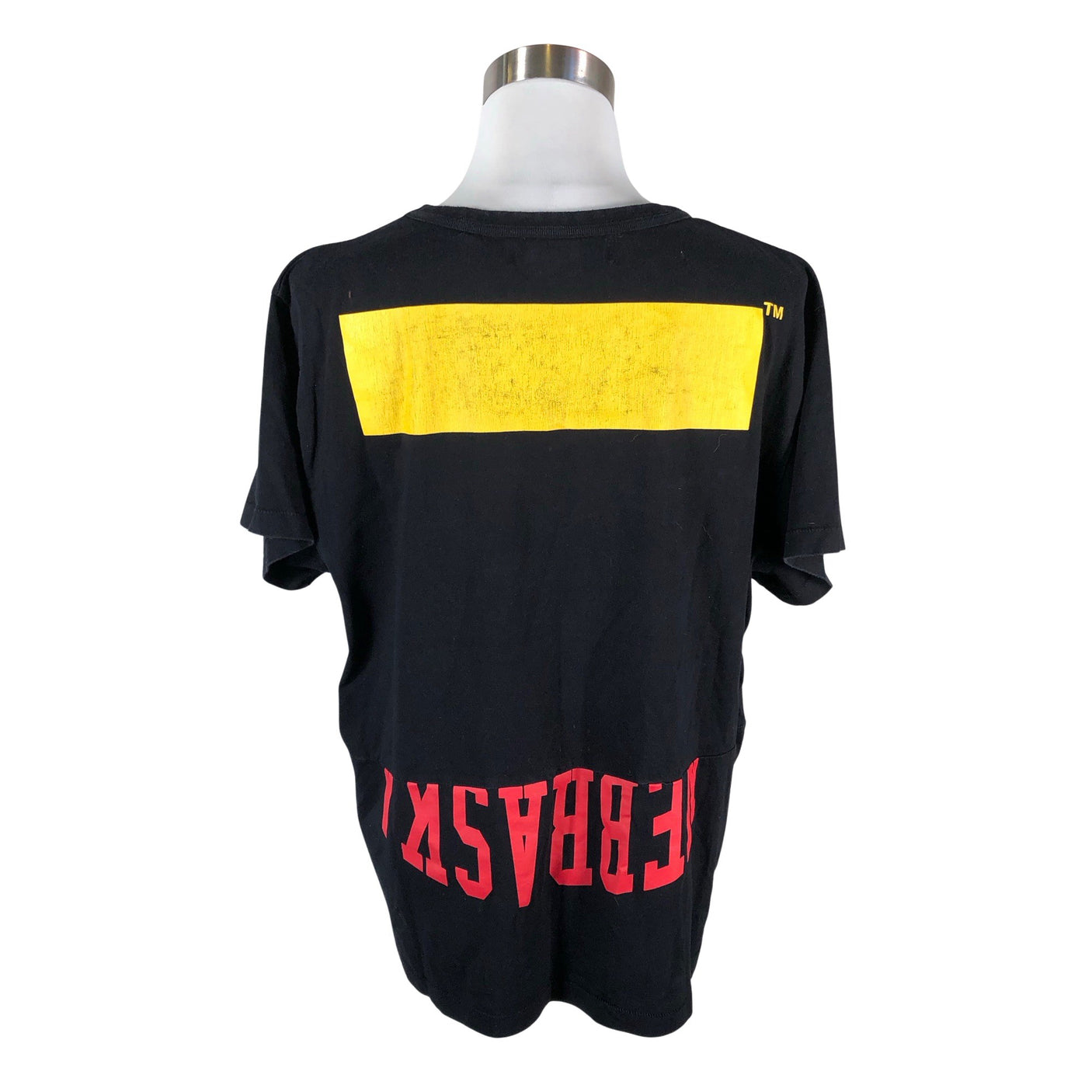 Miesten Off-White - T-paita, koko XXL - Musta (2)