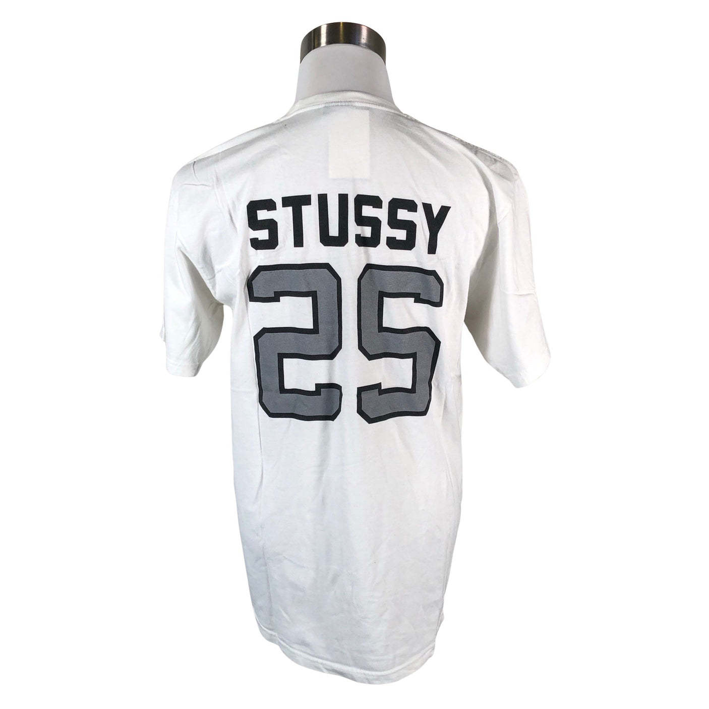 Miesten Stüssy - T-paita, koko L - Valkoinen (2)
