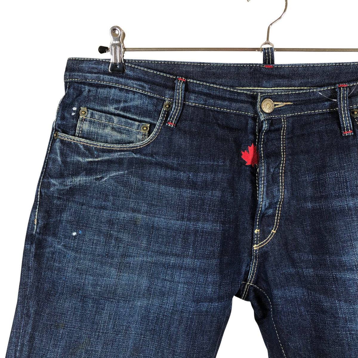 Miesten Dsquared2 - Farkkushortsit, koko L - Sininen (3)