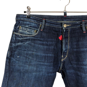 Miesten Dsquared2 - Farkkushortsit, koko L - Sininen (3)