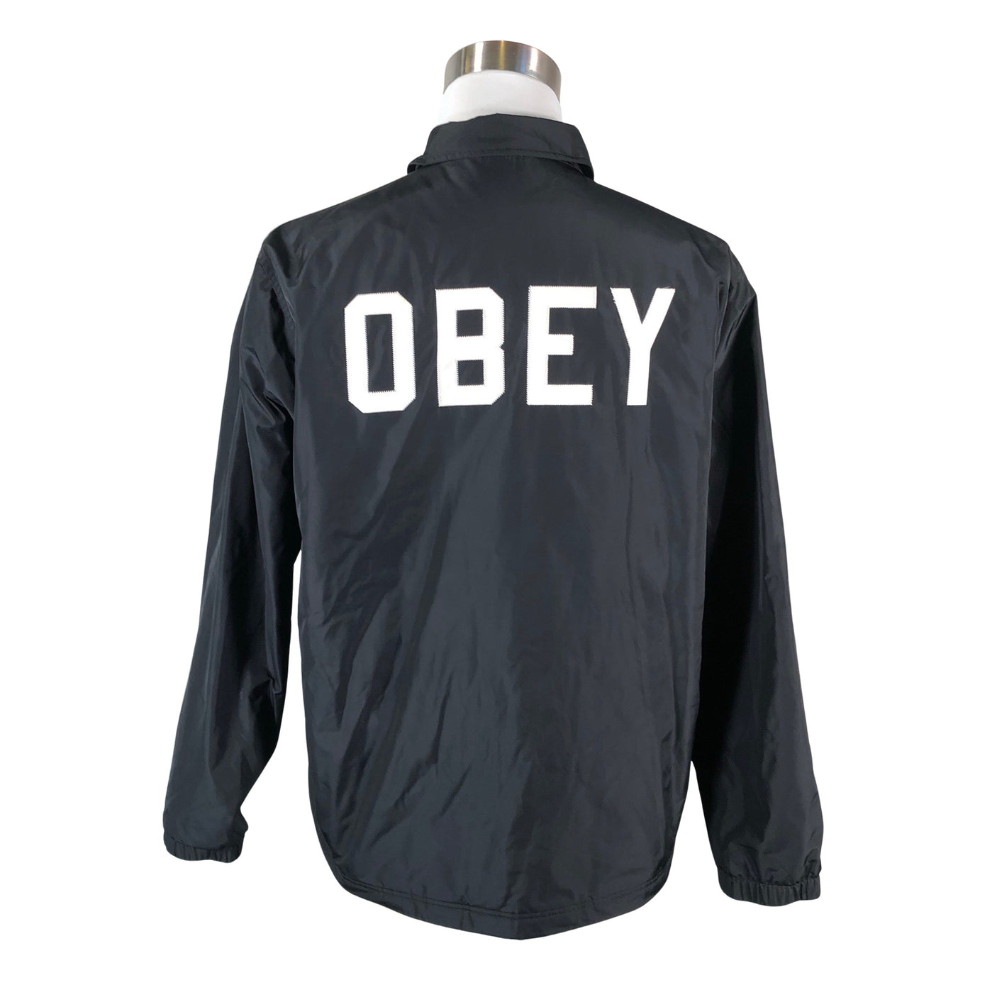 Miesten Obey - Kevyttoppatakki, koko XL - Musta (2)