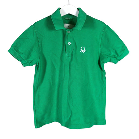 Unisex Benetton - Pikeepaita, koko 128 - 134 - Vihreä ()