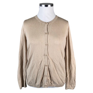Naisten Esprit - Neuletakki, koko 42 - Beige (1)