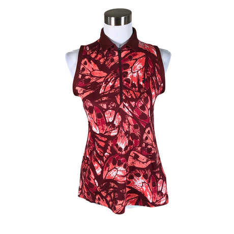 Naisten Peak Performance - Urheilutoppi, koko 38 - Viininpunainen ()