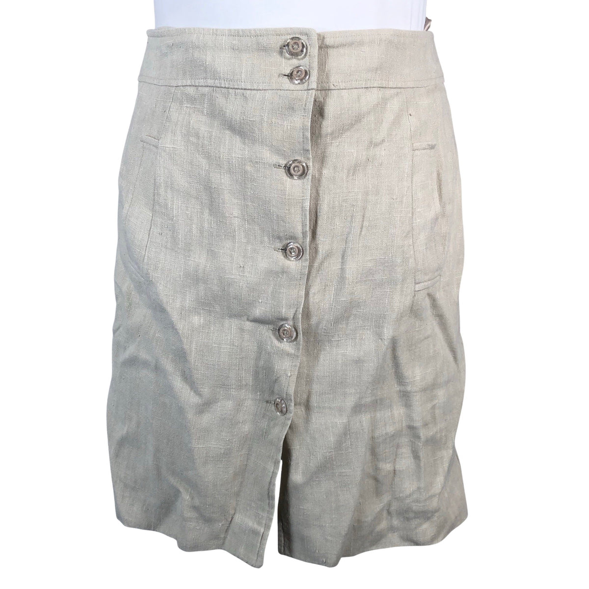 Naisten Claire.dk - Kangashame, koko 42 - Beige (1)