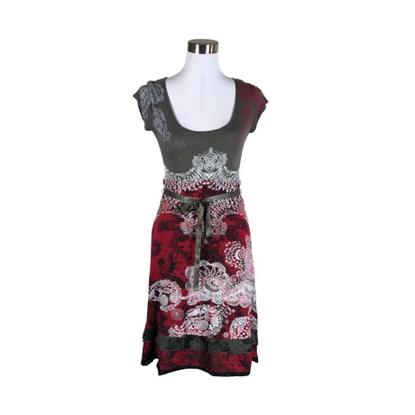 Naisten Desigual - Trikoomekko, koko 36 - Harmaa ()