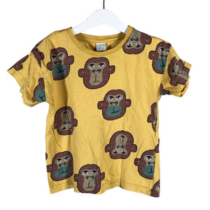 Unisex Lindex - T-paita, koko 98 - 104 - Keltainen (1)