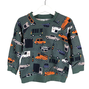 Unisex Polarn O. Pyret - Collegepaita, koko 98 - 104 - Vihreä (1)