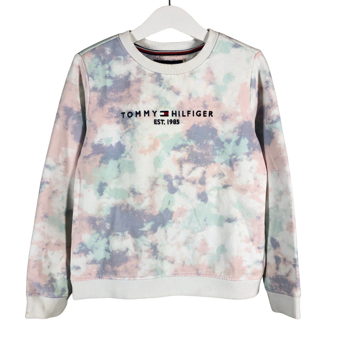 Unisex Tommy Hilfiger - Collegepaita, koko 116 - 122 - Valkoinen (1)