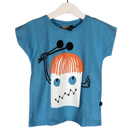 Unisex Papu - T-paita, koko 98 - 104 - Vaaleansininen ()