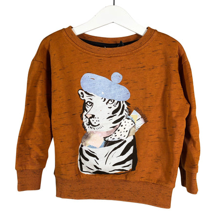 Unisex Papu - Collegepaita, koko 98 - 104 - Ruskea ()