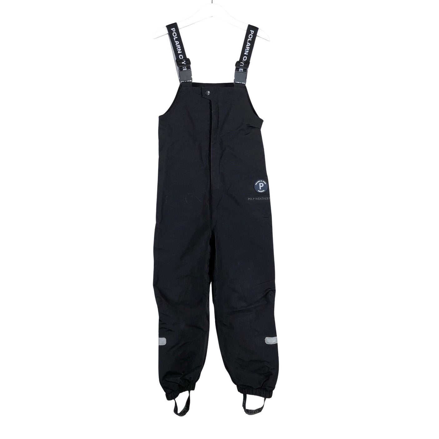 Unisex Polarn O. Pyret - Välikausihousut, koko 110 - 116 - Musta (1)
