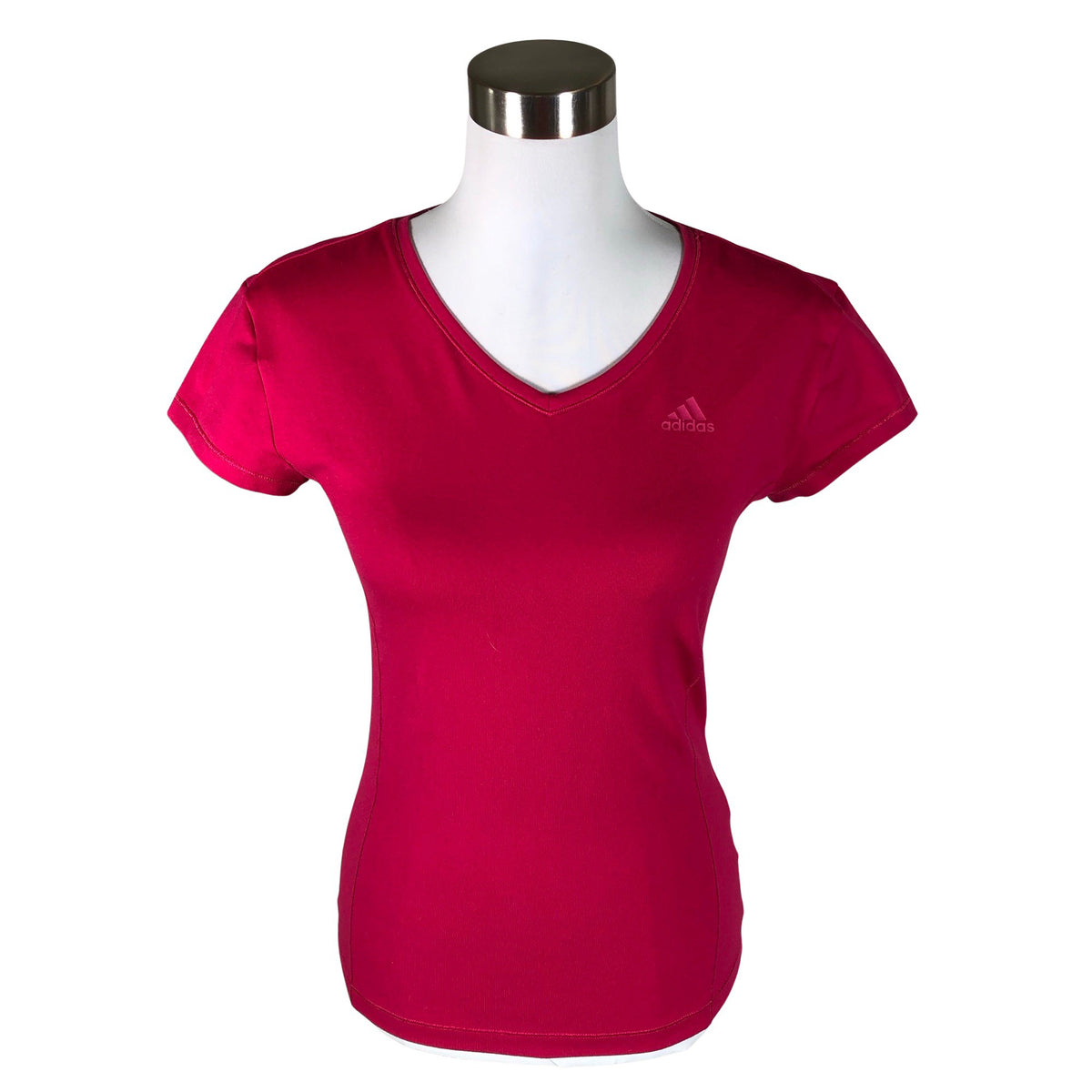Naisten Adidas - Urheilupaita, lyhyet hihat, koko 38 - Pinkki (1)