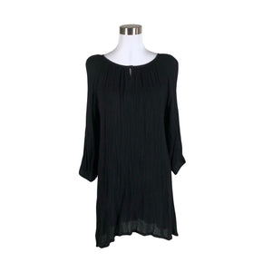 Naisten Kaffe - Sifonkimekko, koko 34 - Musta (1)