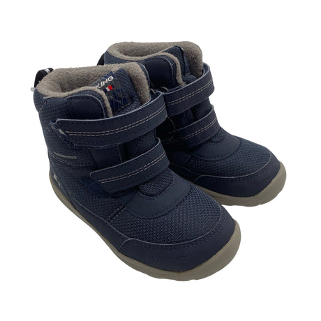Unisex Viking - Talvikengät, koko 27 - Sininen (2)