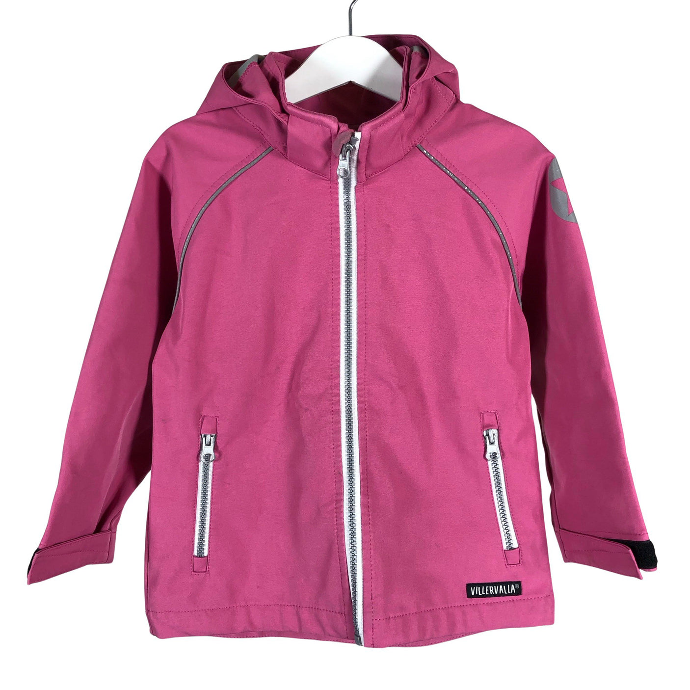 Tyttöjen Villervalla - Softshell-takki, koko 98 - 104 - Pinkki (1)