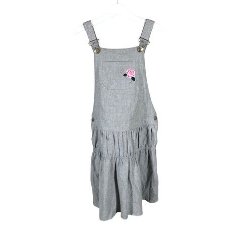 Tyttöjen Chloé - Kangasmekko, koko 146 - 152 - Harmaa ()