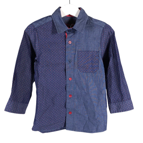 Unisex Ewald - Kauluspaita, koko 92 - 98 - Sininen ()