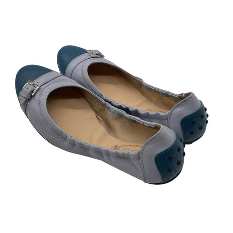 Naisten Tod's - Ballerinat, koko 38 - Vaaleansininen (2)
