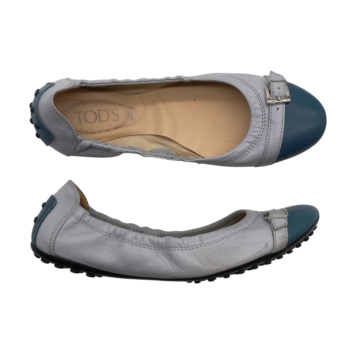 Naisten Tod's - Ballerinat, koko 38 - Vaaleansininen (1)