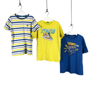 Unisex Benetton - T-paita, koko 146 - 152 - Valkoinen (1)