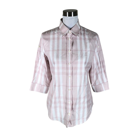 Naisten Burberry - Lyhythihainen pusero, koko 38 - Vaaleanpunainen ()