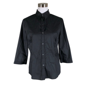 Naisten Burberry - Kauluspaita, koko 40 - Musta (1)