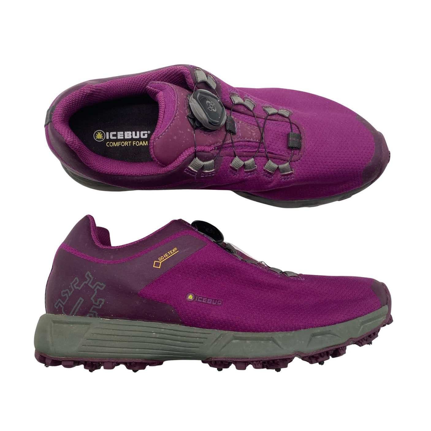 Naisten Icebug - Juoksukengät, koko 40 - Violetti (1)