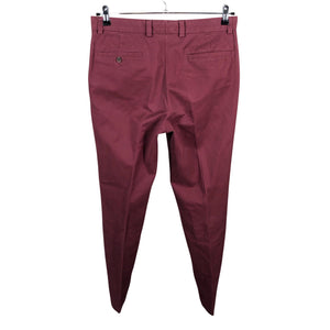 Miesten Brooks Brothers - Chinot, koko W32 - Viininpunainen (2)