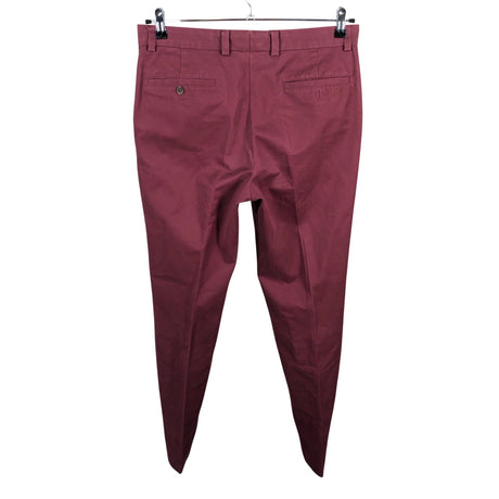 Miesten Brooks Brothers - Chinot, koko W32 - Viininpunainen (2)