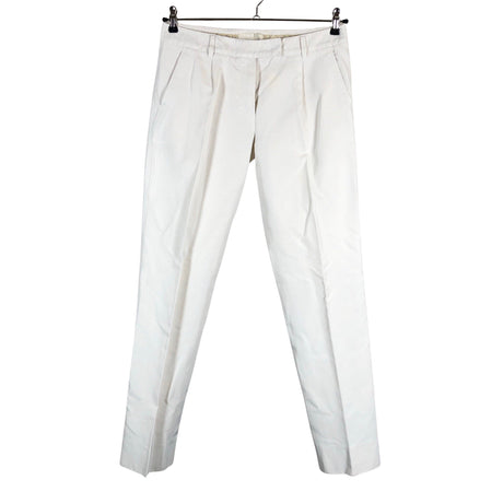 Naisten 'S MaxMara - Kangashousut, koko 40 - Luonnonvalkoinen ()