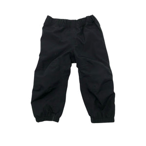 Unisex Reima - Ulkoiluhousut, koko 74 - 80 - Musta (1)