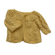 Unisex Handmade - Neuletakki, koko 44 - 50 - Keltainen ()